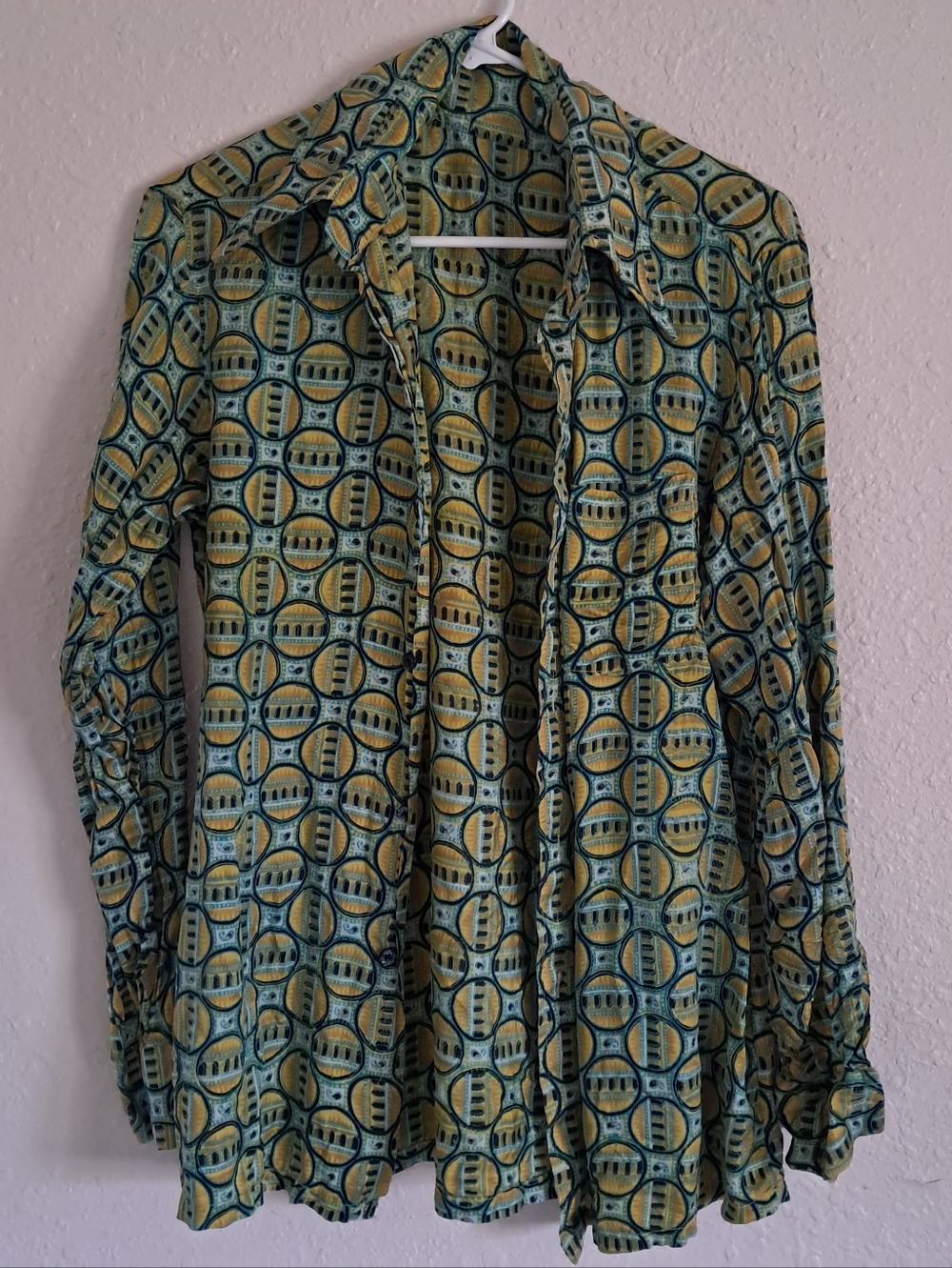 Vintage 60s/70s Funky Pattern Shirt